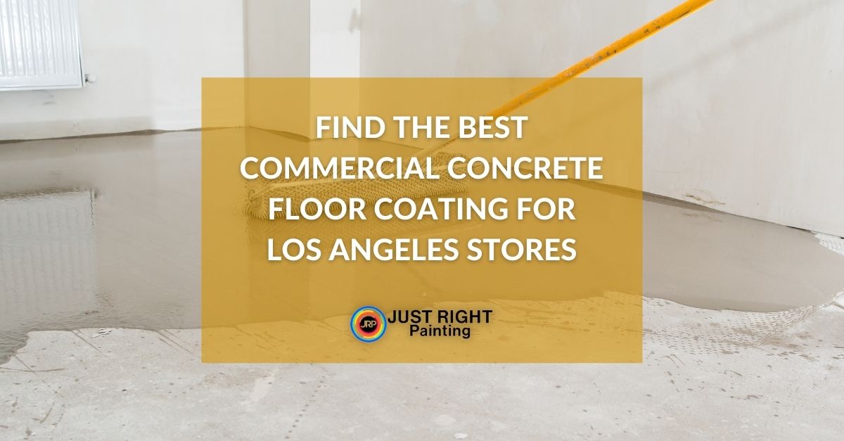 commercial concrete floor coating Los Angeles