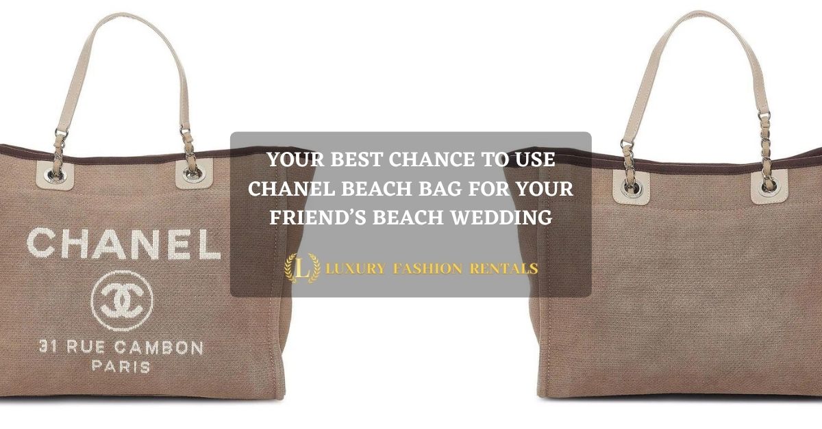 Chanel Beach Bag